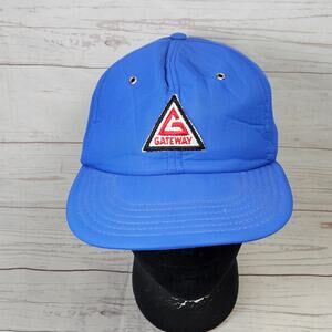 Avon Sportswear Gateway Logo Hat Men's Adjustable Blue Nylon Full Foam